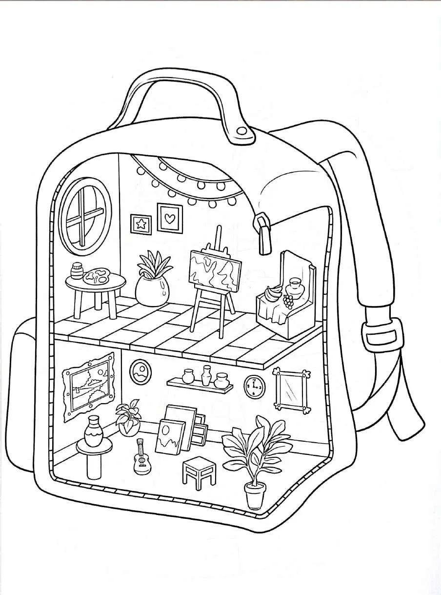 Pocket World Coloring pages 13