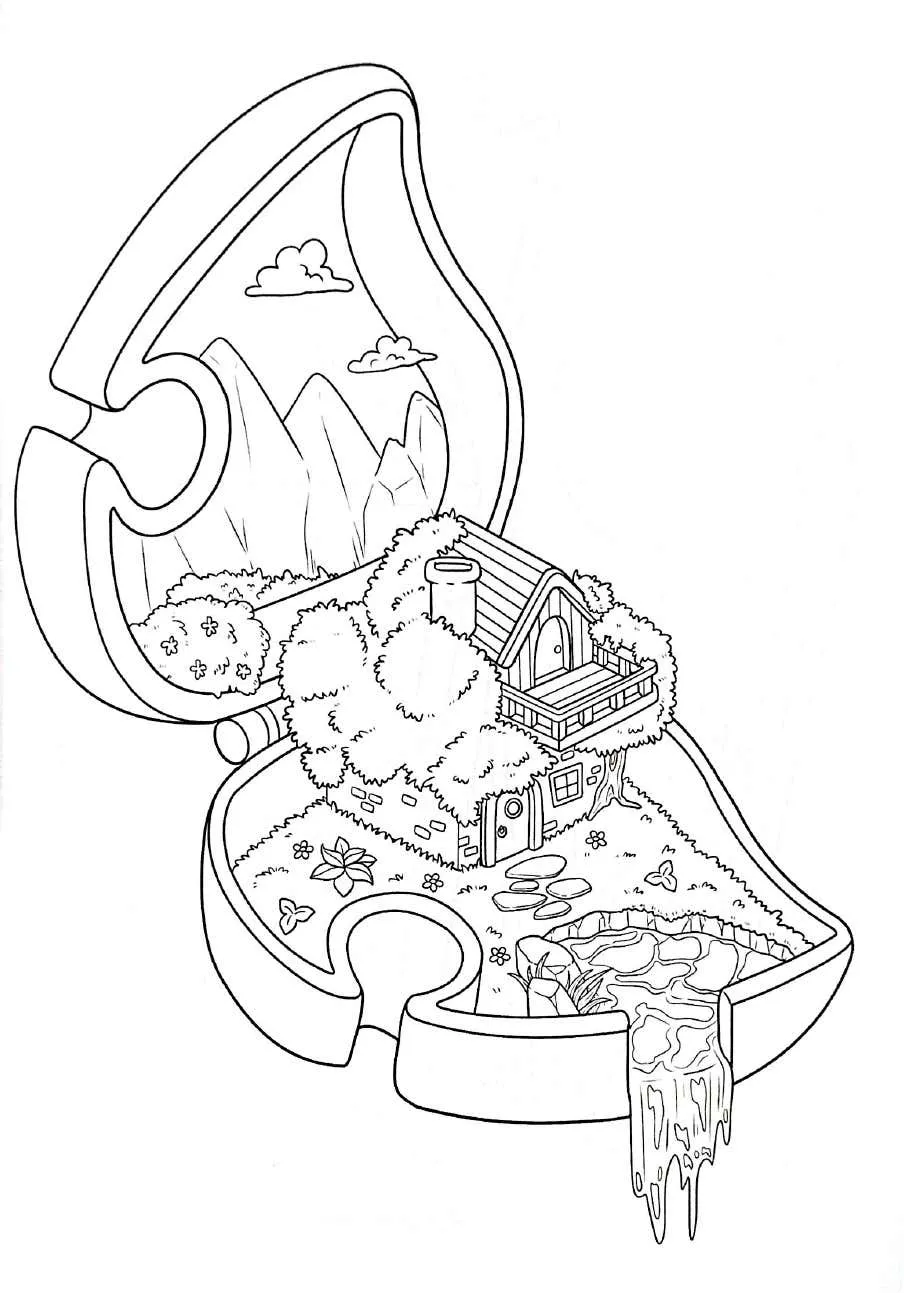 Pocket World Coloring pages 17
