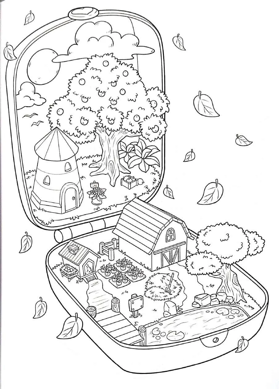 Pocket World Coloring pages 24