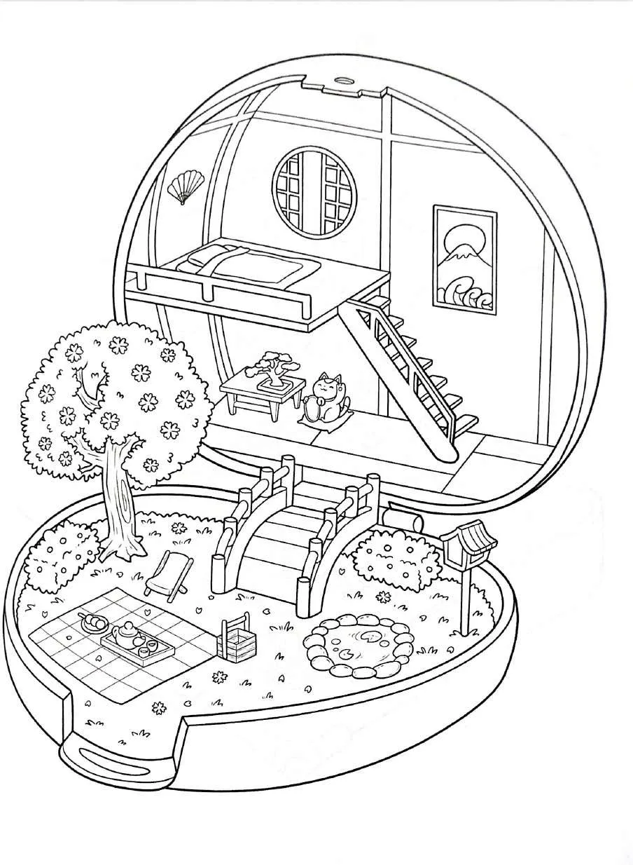Pocket World Coloring pages 27