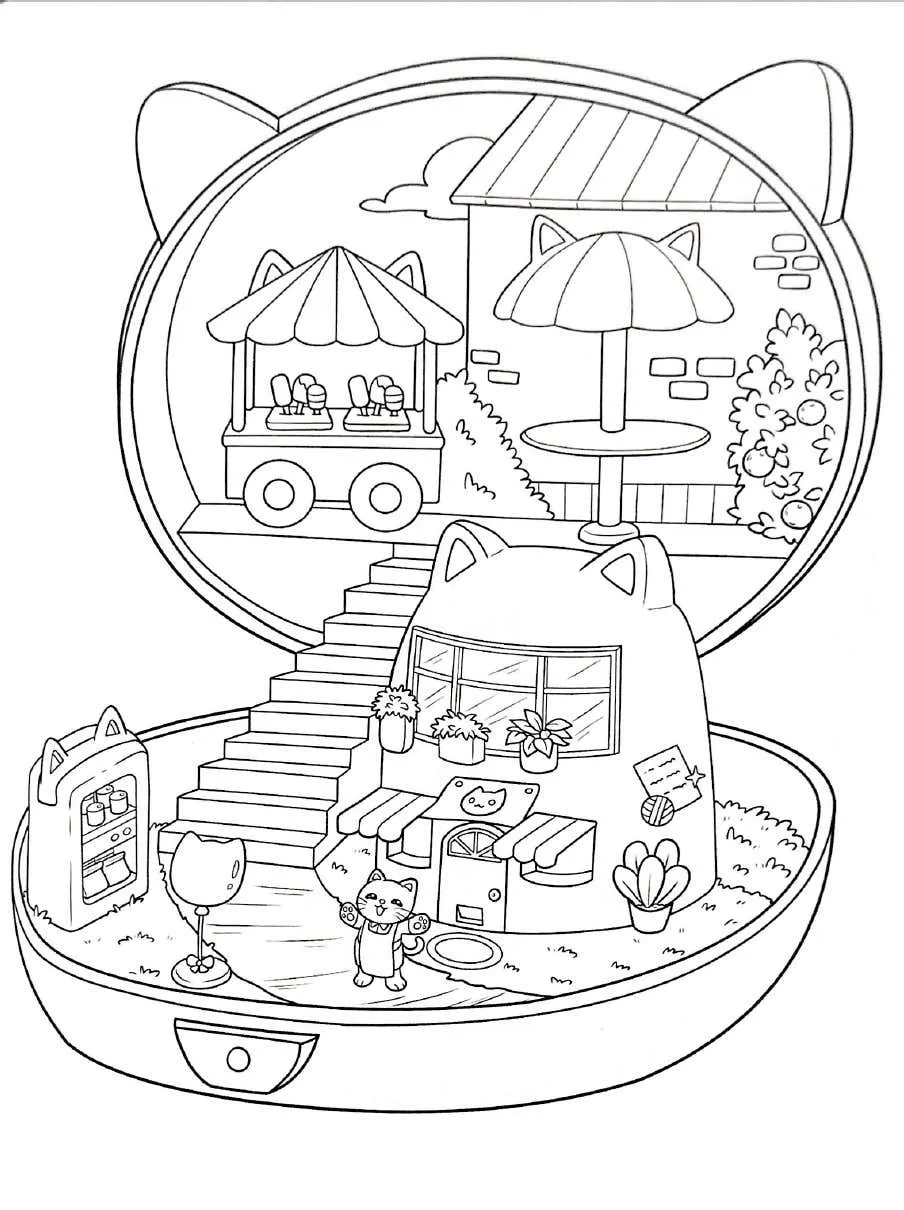 Pocket World Coloring pages 34