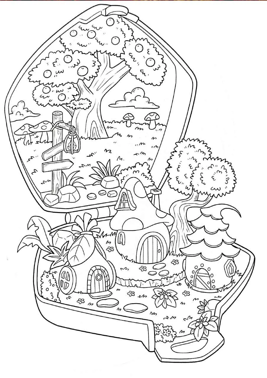 Pocket World Coloring pages 36
