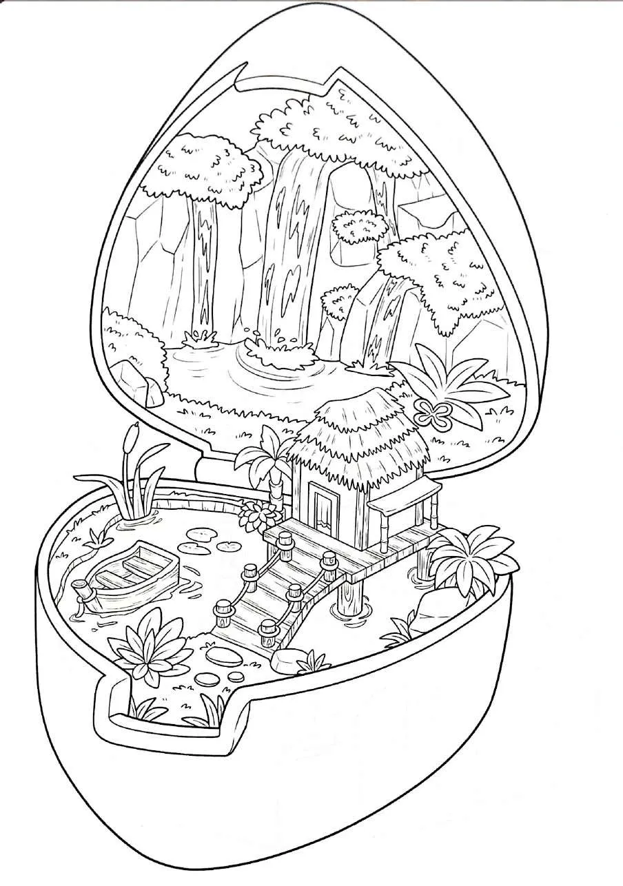 Pocket World Coloring pages 37