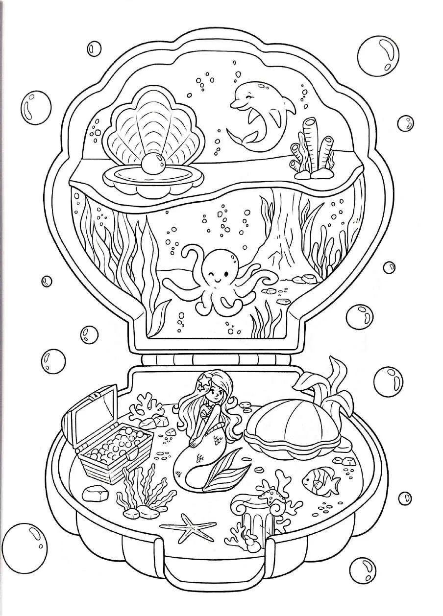 Pocket World Coloring pages 7
