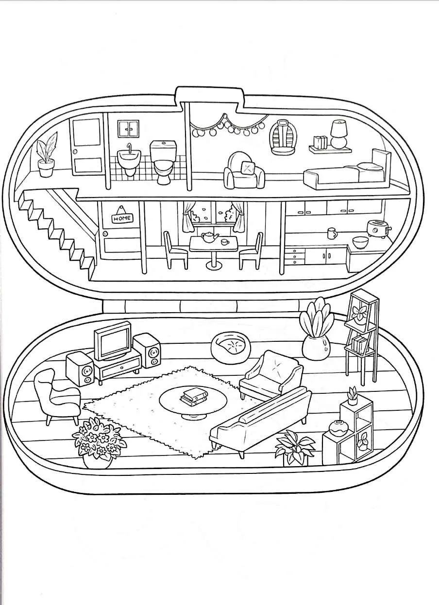 Pocket World Coloring pages 9