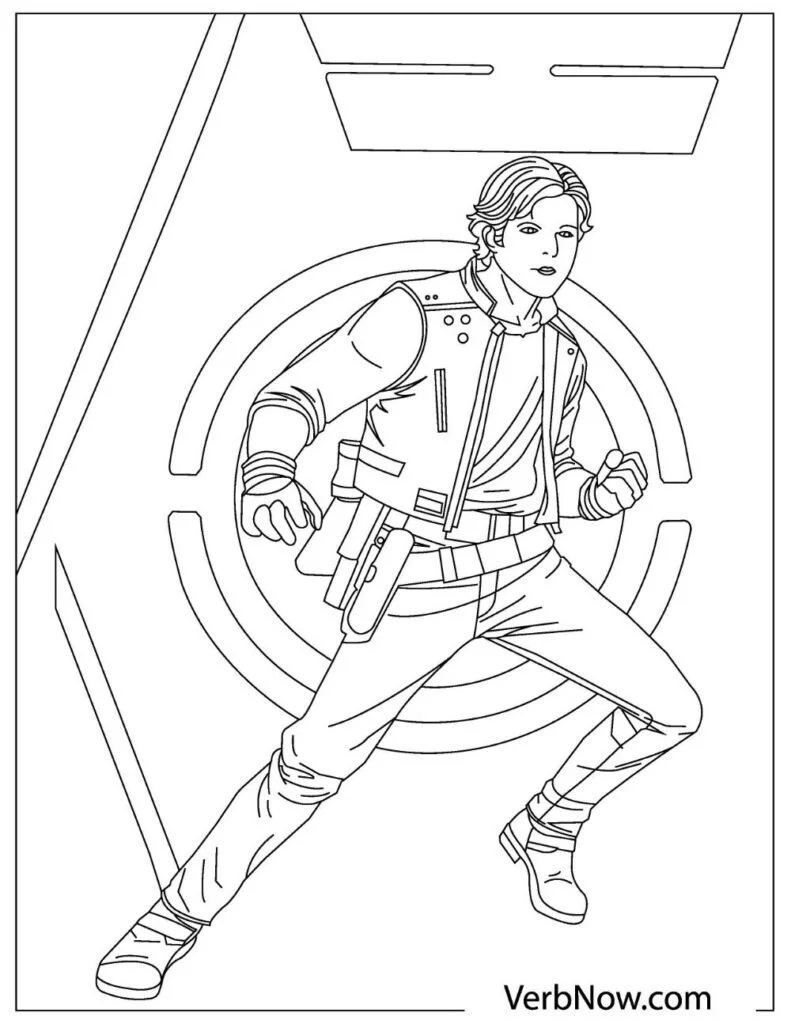 Poe Dameron Ausmalbilder