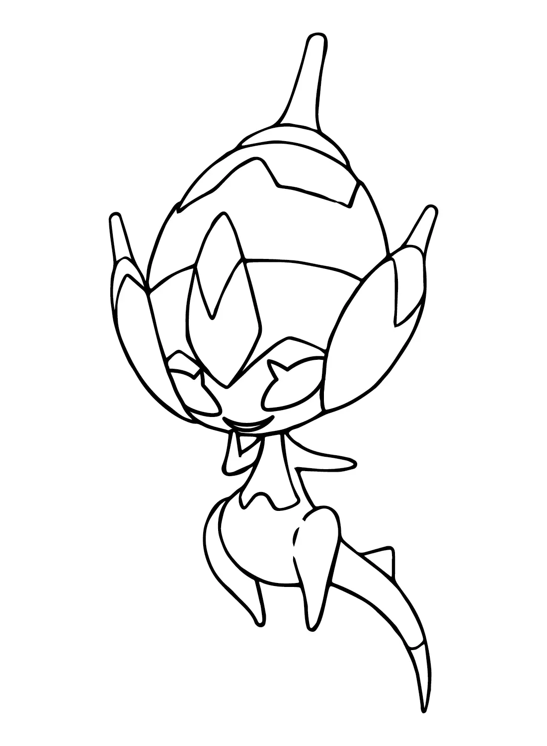 Desenhos de Pokemon Poipole Para Colorir