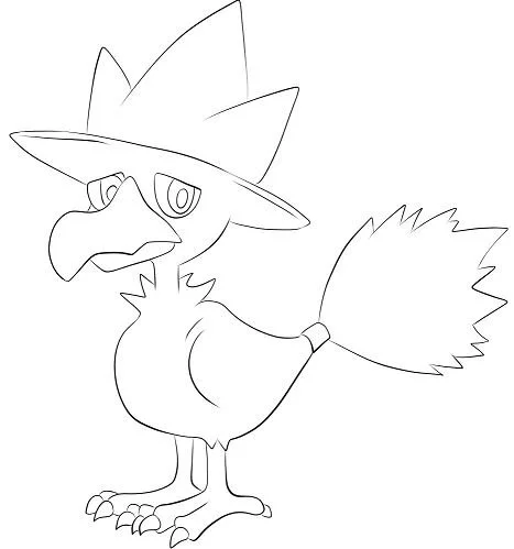 Desenhos de personagens Pokemon Para Colorir 111