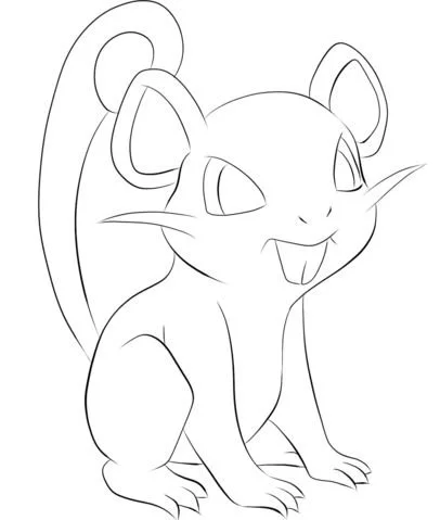 Desenhos de personagens Pokemon Para Colorir 118