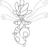 Desenhos de personagens Pokemon Para Colorir 137