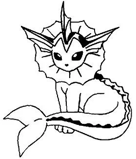 Desenhos de personagens Pokemon Para Colorir 194
