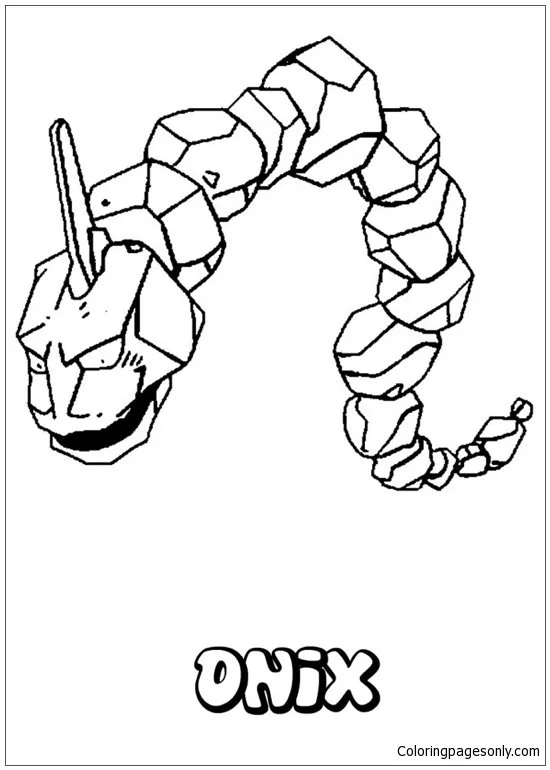 Desenhos de personagens Pokemon Para Colorir 201
