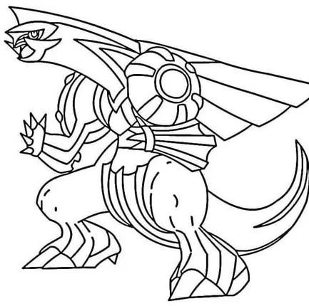 Desenhos de personagens Pokemon Para Colorir 205