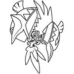 Desenhos de personagens Pokemon Para Colorir 208