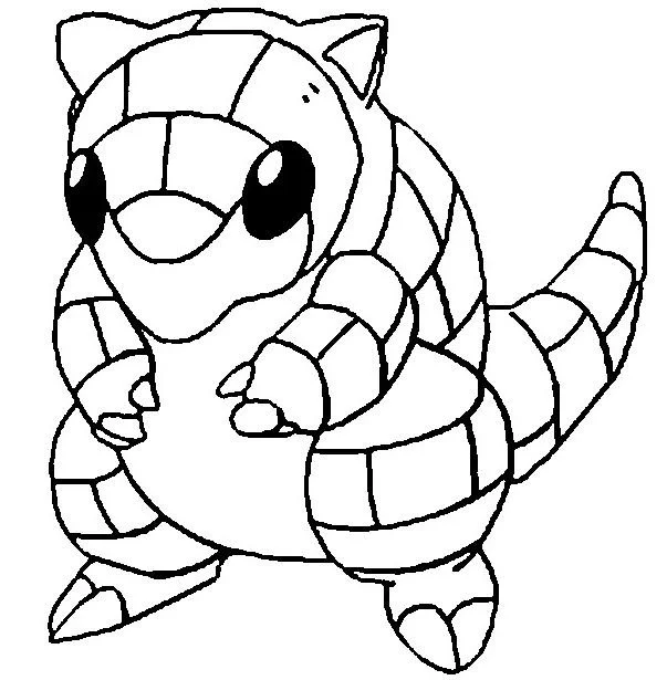 Desenhos de personagens Pokemon Para Colorir 212