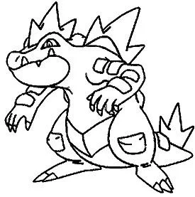 Desenhos de personagens Pokemon Para Colorir 218