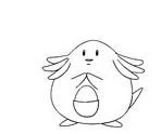 Desenhos de personagens Pokemon Para Colorir 239