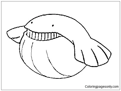 Desenhos de personagens Pokemon Para Colorir 245