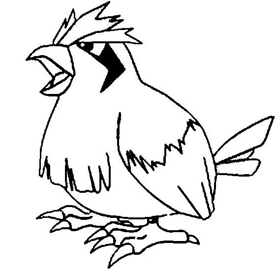 Desenhos de personagens Pokemon Para Colorir 261