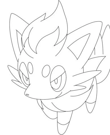 Desenhos de personagens Pokemon Para Colorir 299