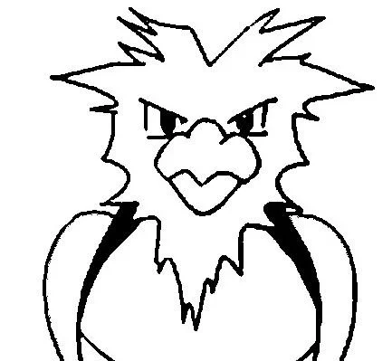 Desenhos de personagens Pokemon Para Colorir 309
