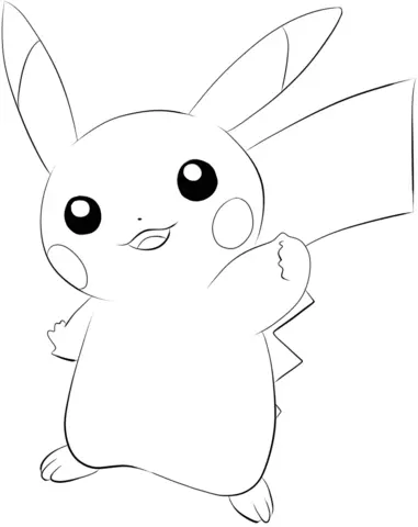 Desenhos de personagens Pokemon Para Colorir 310