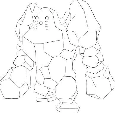 Desenhos de personagens Pokemon Para Colorir 46