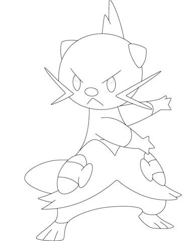 Desenhos de personagens Pokemon Para Colorir 57