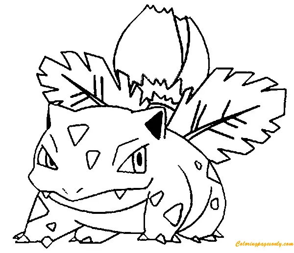 Desenhos de personagens Pokemon Para Colorir 6