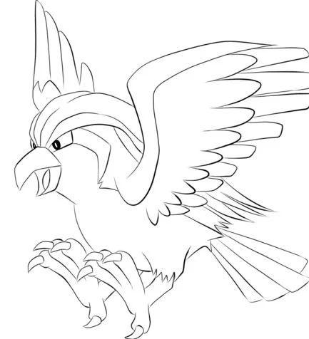 Desenhos de personagens Pokemon Para Colorir 60