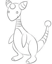 Desenhos de personagens Pokemon Para Colorir 83