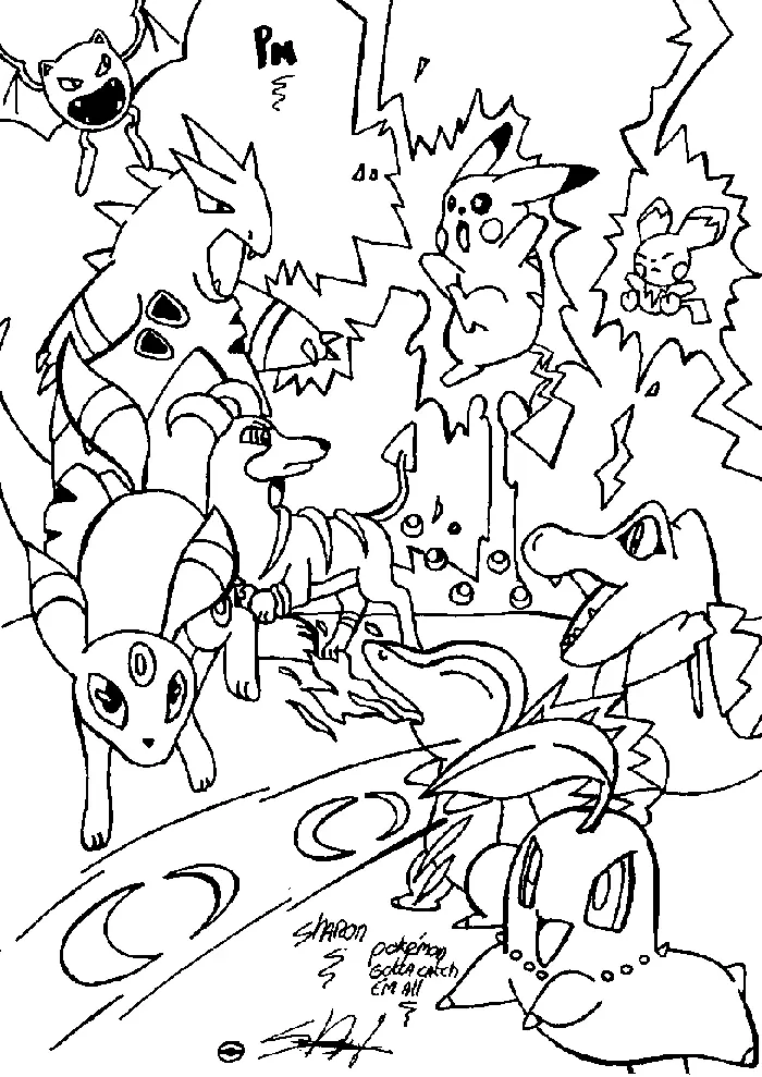Pokemon Ausmalbilder 1