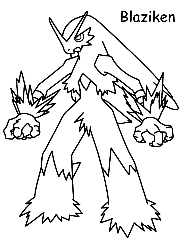 Pokemon Coloring Pages 4