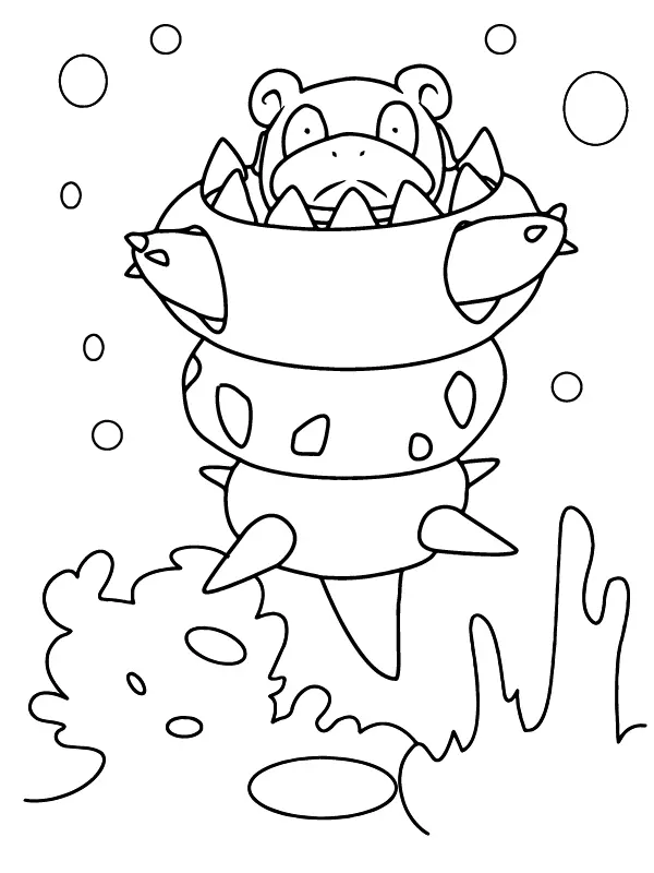 Pokemon Mega Evolution Coloring Pages 1