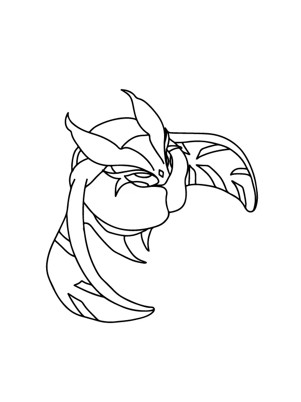 Pokemon Mega Evolution Coloring Pages 28