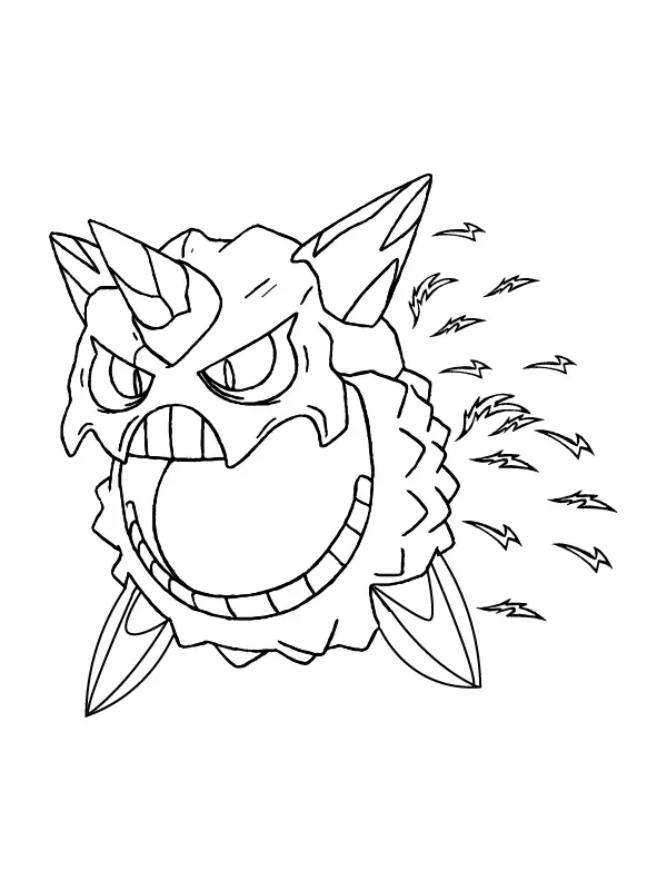 Pokemon Mega Evolution Coloring Pages 29