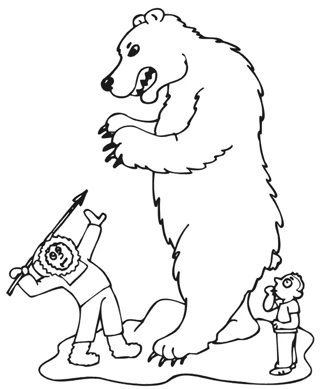 Eisbär Ausmalbilder 15