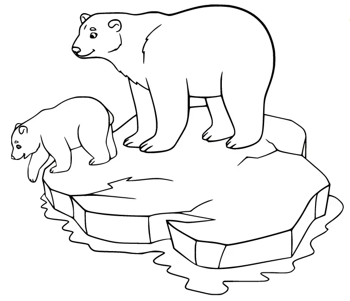 Eisbär Ausmalbilder 18