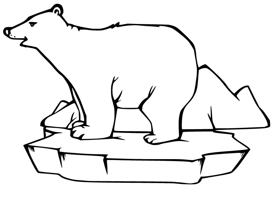 Eisbär Ausmalbilder 35