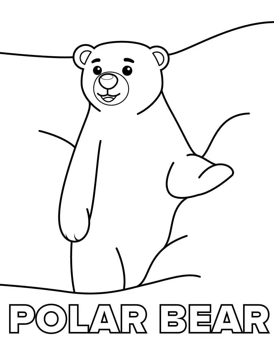Eisbär Ausmalbilder 41