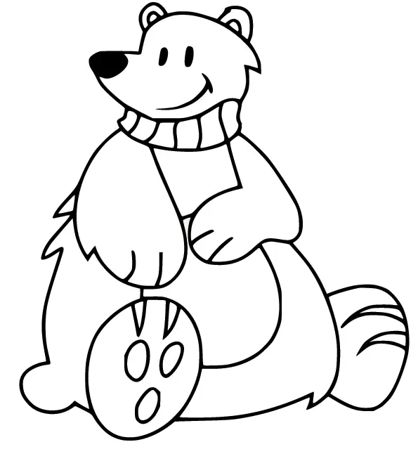 Eisbär Ausmalbilder 42