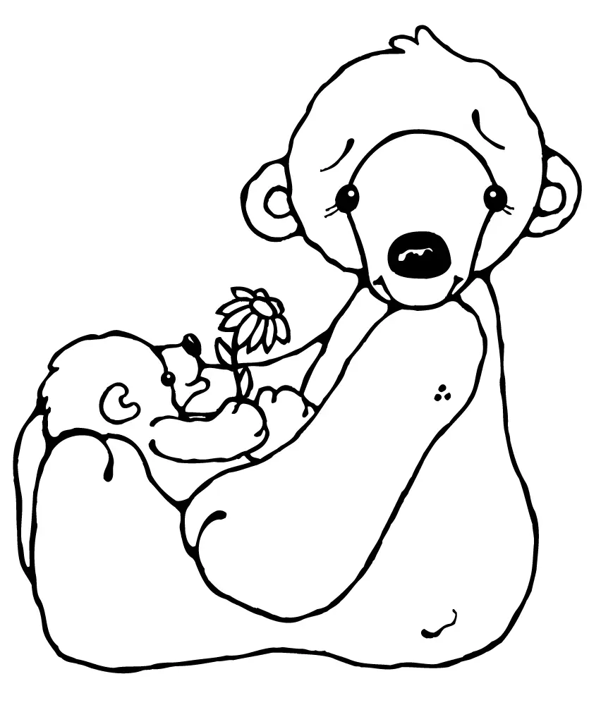 Eisbär Ausmalbilder 48