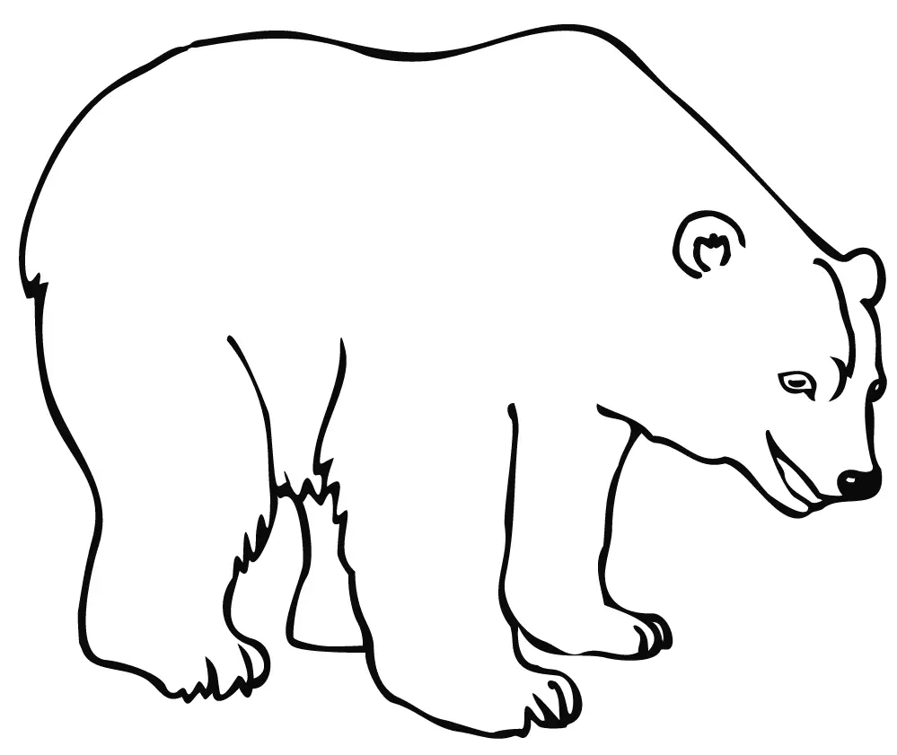 Eisbär Ausmalbilder 7