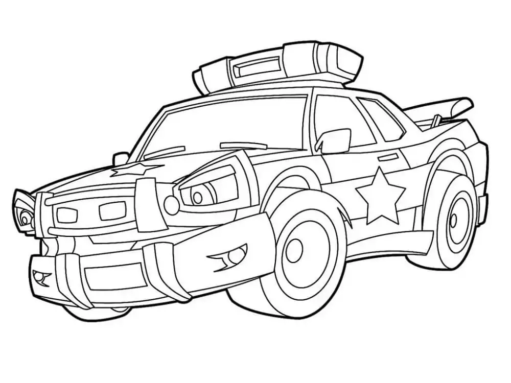 Polizei Auto Ausmalbilder 63