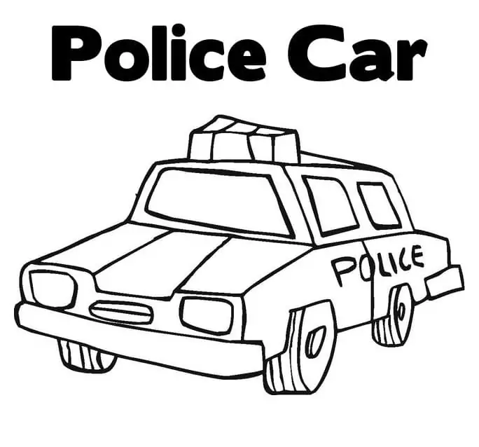 Polizei Auto Ausmalbilder 74