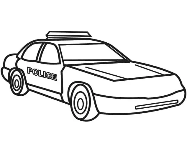 Polizei Auto Ausmalbilder 77