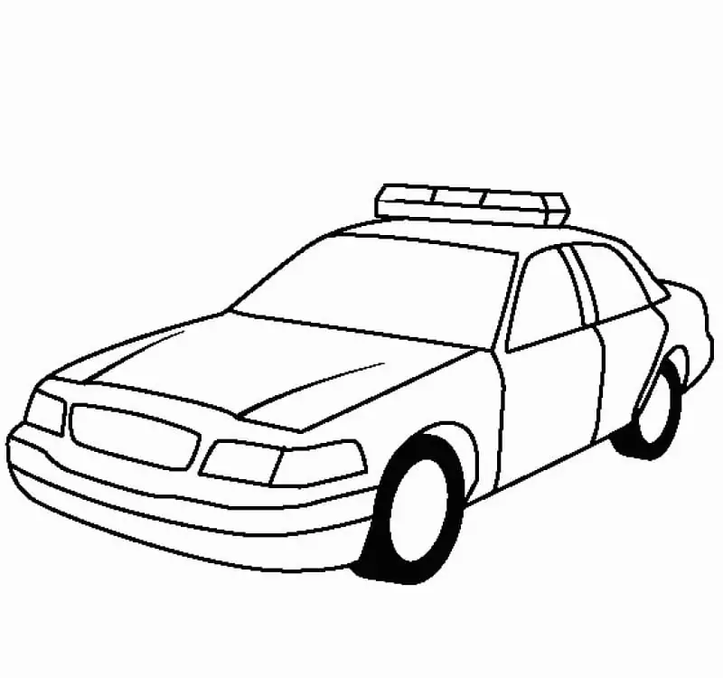 Polizei Auto Ausmalbilder 91