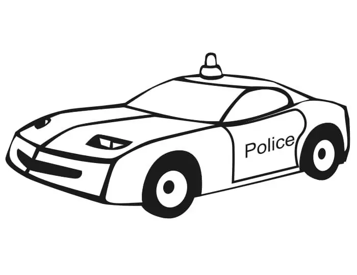 Polizei Auto Ausmalbilder 94