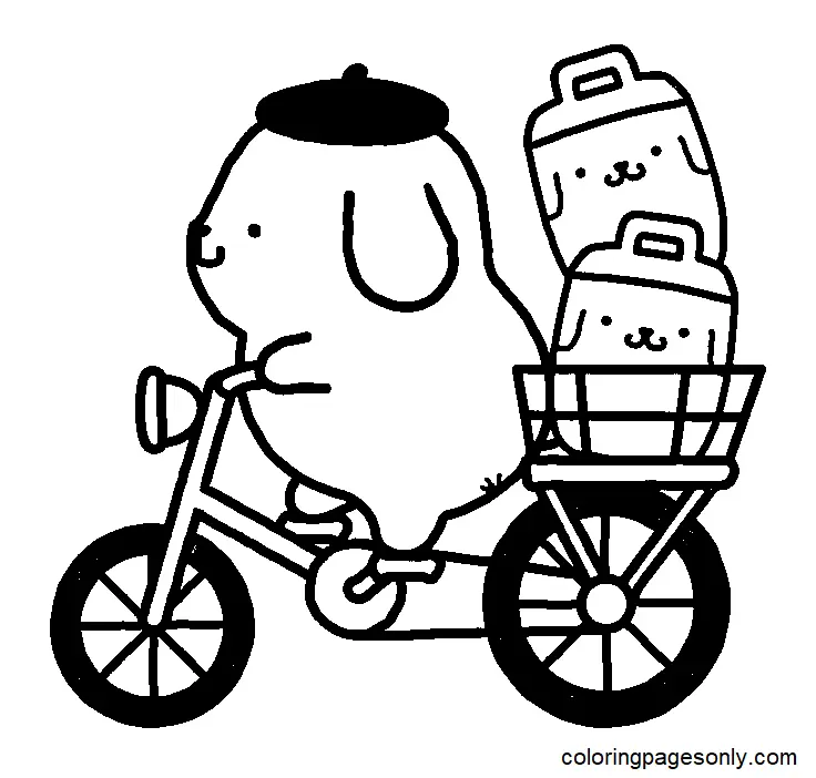 Pompompurin Para Colorear 27
