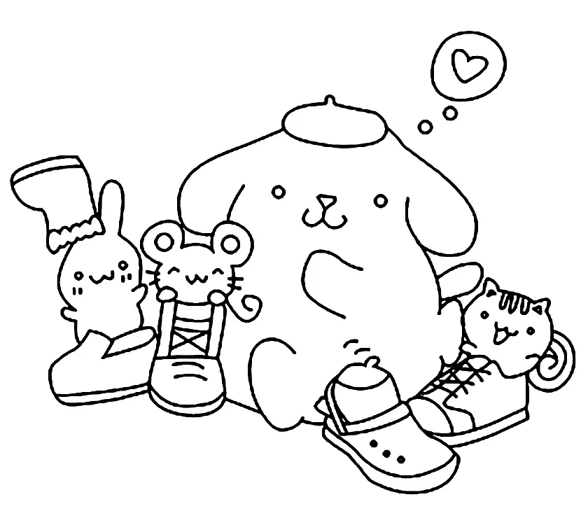 Pompompurin Para Colorear 28